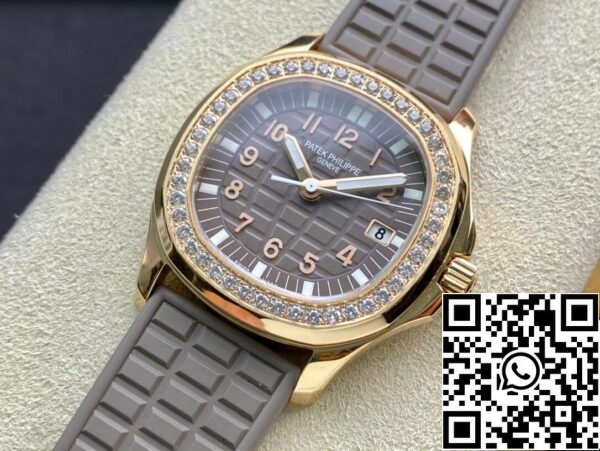 4 88 9282f394 b307 4b35 9e11 969cc1910249 Patek Philippe Aquanaut 5067A Quartz Movement 1:1 Best Edition PPF Factory Rose Gold Case