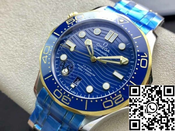 4 89 d2d23e99 99aa 40f7 b3d9 6e12fd860094 Omega Seamaster Diver 300M 210.20.42.20.03.001 1:1 Best Edition VS Factory Blue Dial