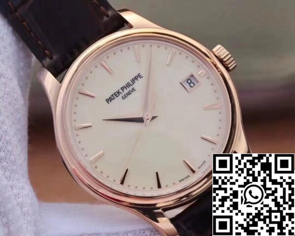 4 89 e3c862b5 1f26 42d2 af15 8fe68863e974 Patek Philippe Calatrava 5227R-001 ZF Factory 1:1 Best Edition 18K Rose Gold Case Swiss Cal.324 SC