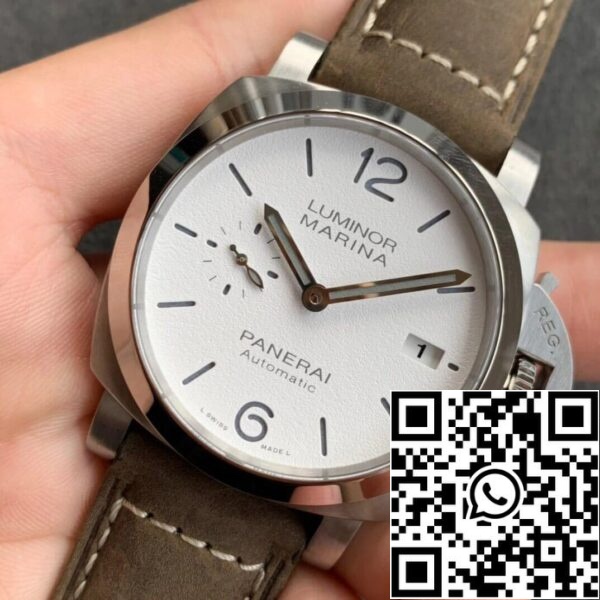 4 8 07204c4f 666d 4751 999a 2a26fc1f25ae Panerai Luminor PAM01394 1:1 Best Edition VS Factory Valkoinen kellotaulu