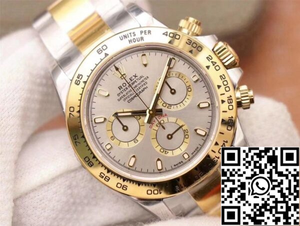 4 8 95255abb c52c 4acf a42d 795406a74096 Rolex Daytona Cosmograph M116503-0002 1:1 Best Edition Noob Factory szürke számlap svájci ETA4130