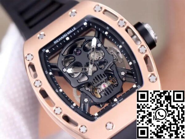 4 8 cd9a1a22 3d3a 4974 b997 62e641c9324d Richard Mille RM52-01 Tourbillon 1:1 Best Edition JB Factory Rose Gold Gehäuse