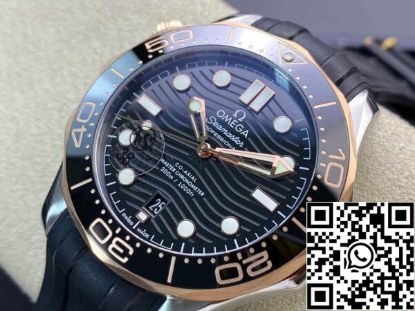 4 92 acd7ad77 9a1b 4bcd 9997 2ebb8430d589 Omega Seamaster Diver 300M 210.22.42.20.01.002 1:1 Mejor Edición VS Fábrica Bisel Cerámico