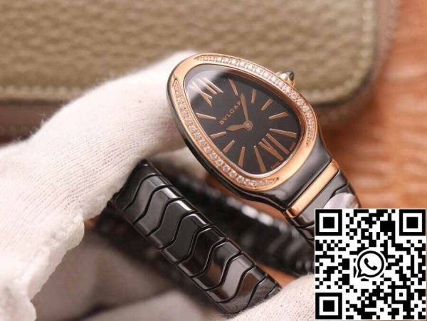 4 99 cfbed86e c62a 4f31 b330 e33e75deb584 Bvlgari Serpenti 102532 1:1 Best Edition BV Factory Diamond Black Dial