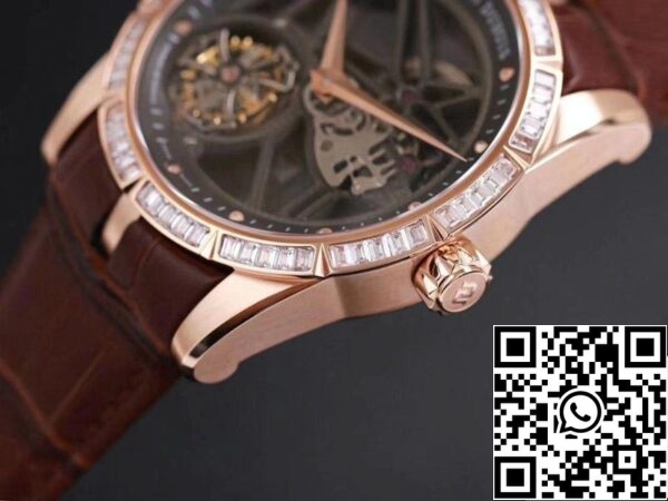 4 9 4b08f201 8489 4c96 a404 592fad433b55 Roger Dubuis Excalibur RDDBEX0404 1:1 Best Edition JB Factory V3 Rose Gold Tourbillon Swiss RD505SQ