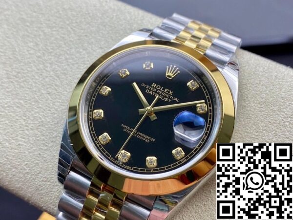 4 9 933e873c 9193 4817 a367 f17f95c864a6 Rolex Datejust M126303-0006 1:1 Best Edition EW Factory Quadrante nero