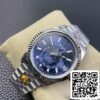 4 9 f20c127e b6f4 40a1 aa30 c11db42981a0 Rolex Sky Dweller M336934-0006 1:1 Best Edition Noob Factory V2 kék számlapja