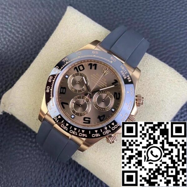 4 jpg Rolex Cosmograph Daytona M116515LN-0015 1:1 Beste Editie Schone Fabriek V3 Rubberen Band