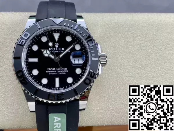 4d57c3899034552 Rolex Yacht-Master 42 Black Dial M226659-0003 1:1 Best Edition AR Fabriek tegengewicht Versie