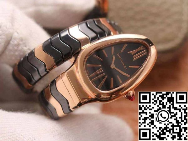 5 101 4dd537de edf0 47fc be44 295a276bcfb1 Bvlgari Serpenti 1:1 Best Edition BV Factory Rose Gold Case