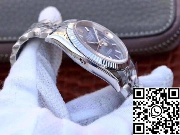 5 106 cc1b0e33 b0d2 4510 ad7d ae44f4bffa25 Rolex Datejust 36mm M126334-0002 AR Factory 1:1 Best Edition Swiss ETA3135 Μπλε καντράν