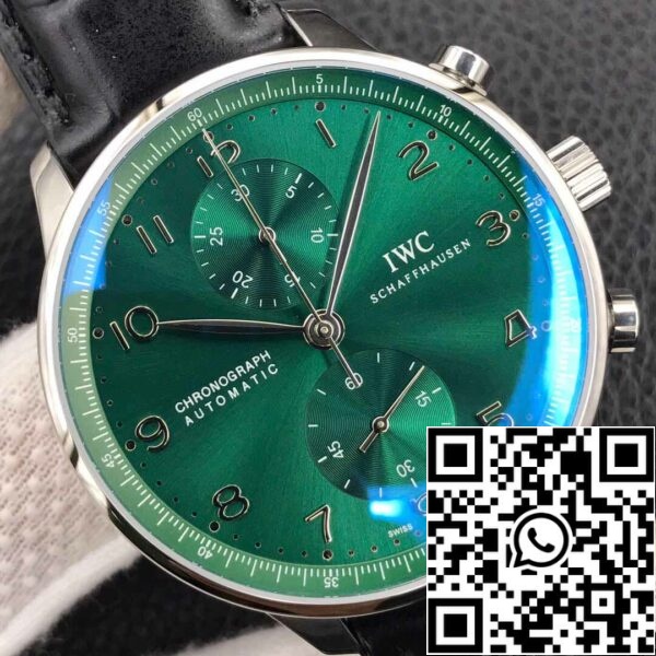 5 106 f8219bb0 de3e 469a 9a9f 7425ef1b8dfd IWC Portugieser IW371615 1:1 Best Edition ZF Factory Green Dial