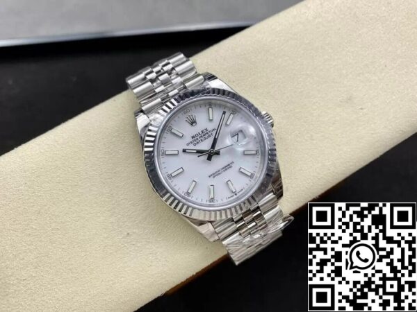 5 109 Rolex Datejust M126334-0010 1:1 Best Edition VS Factory White Dial