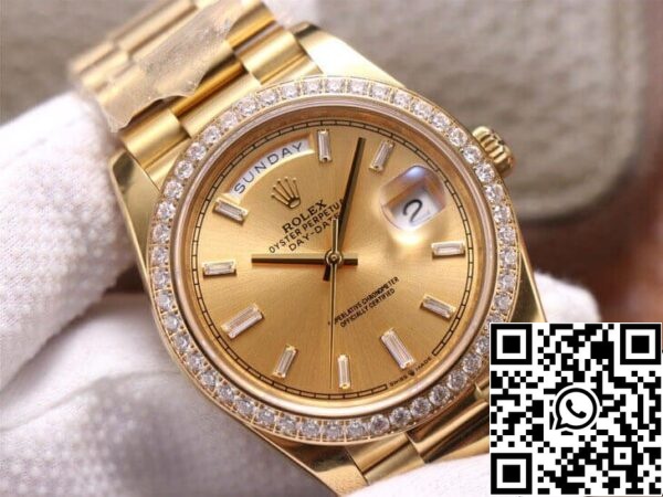 5 10 1b3e1ca7 b4b6 4b56 83a2 f8661badfc96 Rolex Day Date M228348RBR-0002 1:1 Best Edition EW Factory pezsgő számlapja