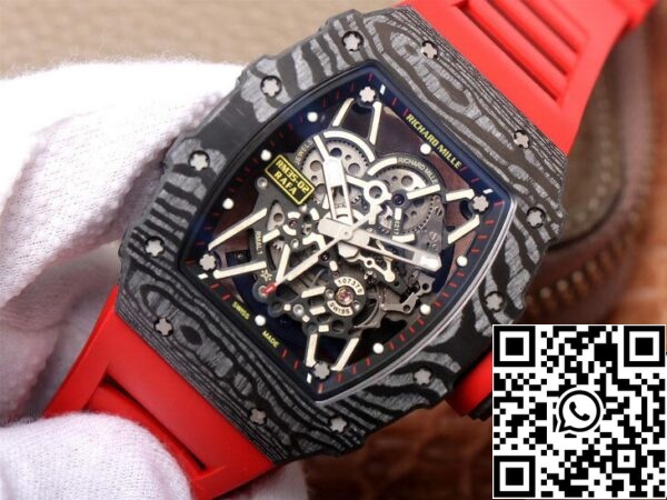 5 10 5764e740 8e8e 4458 bb69 3c5a59260b12 Richard Mille RM35-02 1:1 Beste Edition ZF Fabrik Rotes Gummiband