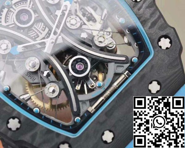 5 110 b83d027b 2308 4eec 9cda c30910cb8a7b Richard Mille RM53-01 1:1 Best Edition JB Factory Musta Hiili Sveitsin Tourbillon Movement