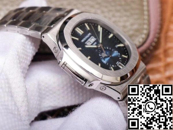 5 115 Patek Philippe Nautilus 5726/1A-014 1:1 Beste Editie PF Fabriek Blauwe Wijzerplaat Zwitserse ETA324