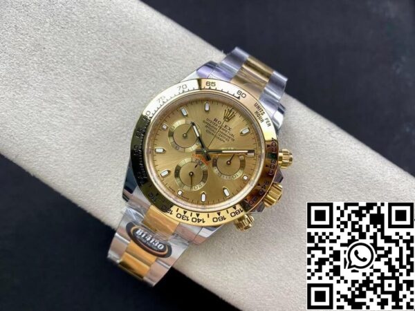 5 116 Rolex Daytona M116503-0003 1:1 Mejor Edición BT Factory Esfera Dorada