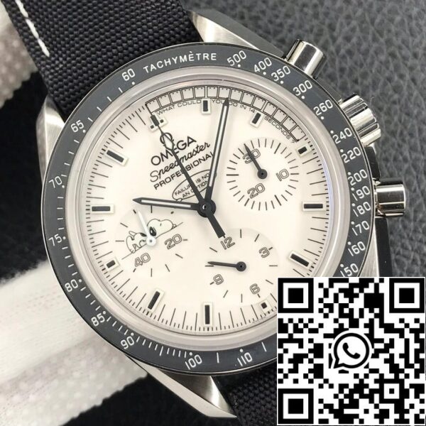 5 117 b9b1e969 4b25 4bfc 98d8 5b4f0ea51ef7 Omega Speedmaster Snoopy Award 311.32.42.30.04.003 1:1 Best Edition OM Factory V2 kerámia lünetta