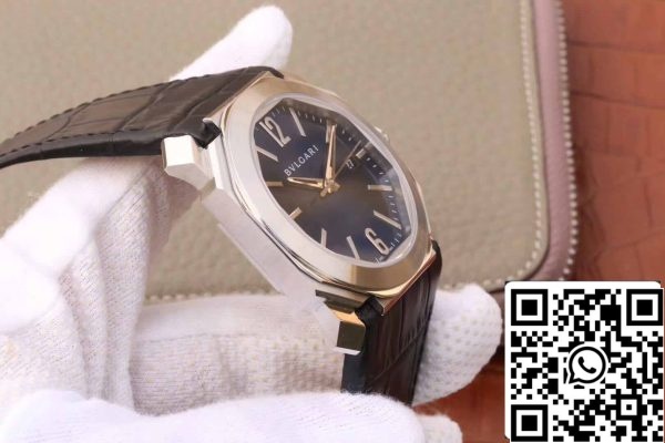 5 11 b2af4d8c 1e73 49ca 843a 8285cd5902f4 Bvlgari Octo 102429 BGO38C3SLD 1:1 най-добро издание тъмно син циферблат