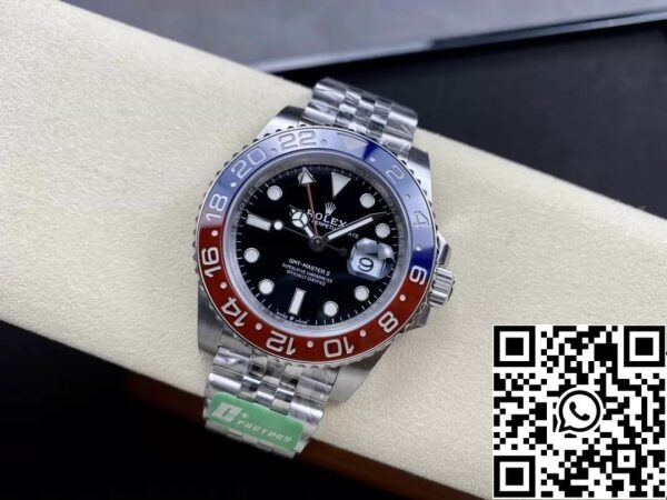 5 11 fcdc8621 b75c 440a 8cc8 4aa151f63fb0 Rolex GMT Master II M126710BLRO-0001 1:1 Best Edition C+ Factory Steel Strap