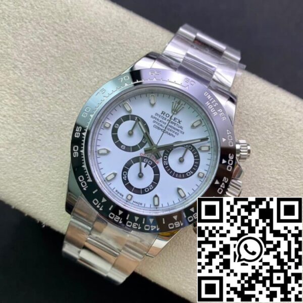 5 121 92ffe847 4a36 421d b108 6d0790a888df Rolex Cosmograph Daytona M116500LN-0001 1:1 Best Edition Clean Factory Valkoinen Dial