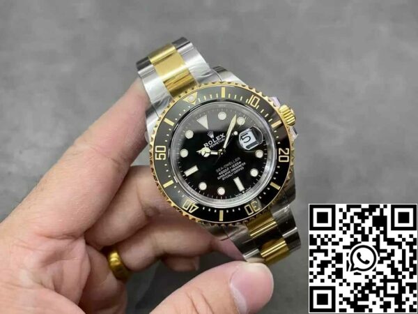 5 124 Rolex Sea Dweller M126603-0001 1:1 Mejor Edición VS Fábrica Oro Amarillo