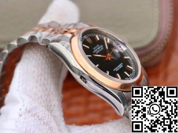 5 126 cc661512 f0e3 47f4 bf3e 6163e90901b2 Rolex Datejust 36MM 126231 AR Εργοστάσιο Ανδρικά ρολόγια 1:1 Best Edition Swiss ETA3135 Μαύρο καντράν