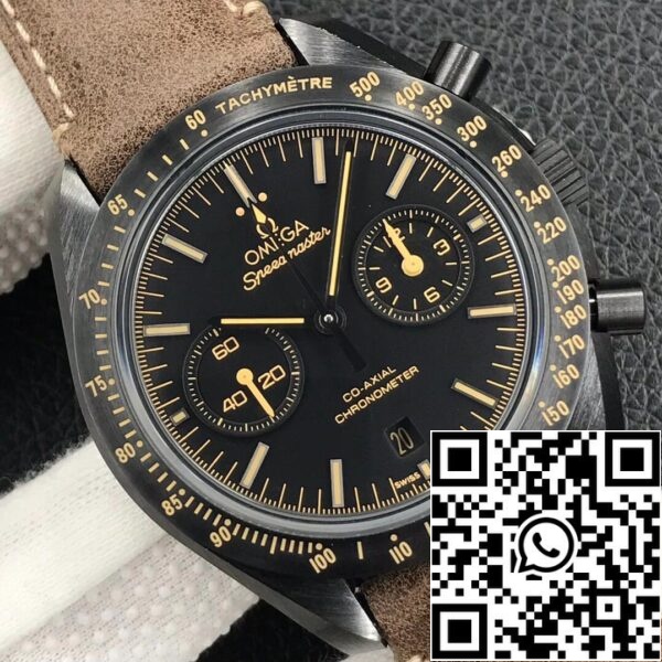 5 127 9660bc0d e85f 4c3f 85d5 96d830b6089d Omega Speedmaster 311.92.44.51.01.006 1:1 Best Edition OM Factory V2 Dark Side Of The Moon Fekete kerámia, fekete kerámia