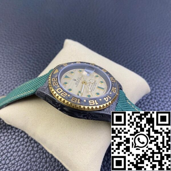 5 129 5 129 60c60c47d9c 93eb 4b27 a132 e68b653b71c5 Rolex GMT-MASTER II Diw 1:1 Best Edition Green Fabric Strap