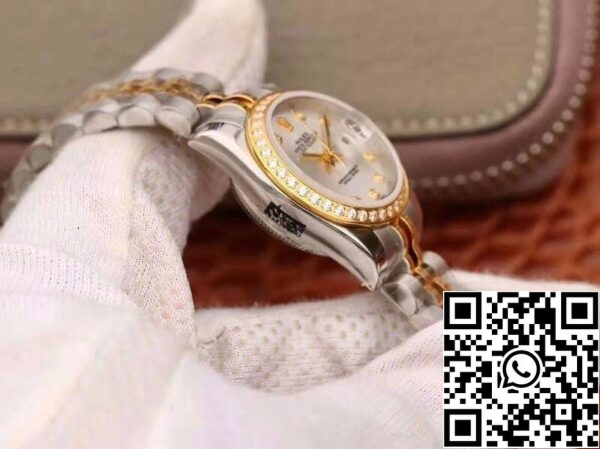 5 132 dba8326f 63af 4ecb b9de 294b3dc9f0ac Rolex Lady Datejust 28MM 1:1 Best Edition Swiss NH05 Movement Silver Dial