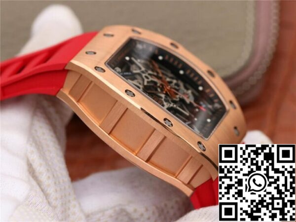 5 133 2 Richard Mille RM035 Americas KV Factory 1:1 Best Edition Rose Gold