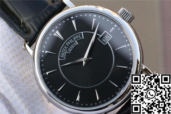 5 135 Patek Philippe Calatrava 5153G-001 1:1 Best Edition ZF Factory Mostrador preto