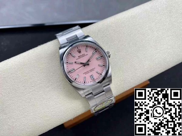 5 13 88532851 f2a2 437f 8eb3 80f47190f893 Реплика Rolex Oyster Perpetual M126000-0008 36MM чистый завод розовый циферблат