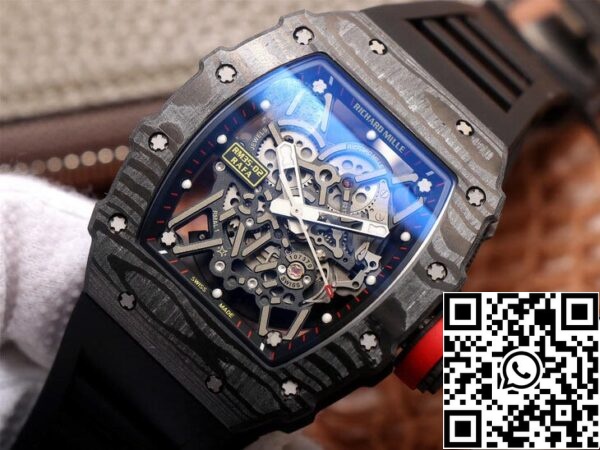 5 13 ff3eec1f 271a 4992 97ae e3d9166c4d67 Richard Mille RM35-02 1:1 Best Edition ZF Factory Caixa em fibra de carbono