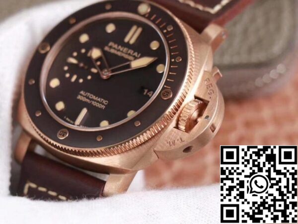 5 143 86074f9c 899c 4d53 8444 4537549a354d Panerai Merülő PAM00968 1:1 Best Edition VS Factory Barna számlap svájci P9010