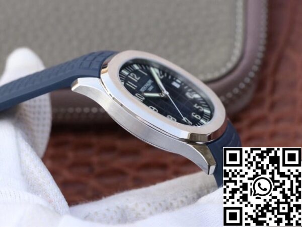 5 144 df51c733 c5ab 419a bbb7 4276d47b383b Patek Philippe Aquanaut 5168G-001 1:1 Best Edition ZF Factory Sininen kellotaulu