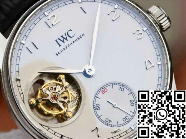 5 146 da5867e9 ff82 4f9c 8014 0de5e9ed0404 IWC Portuguese Tourbillon 1:1 Best Edition ZF Factory White Dial