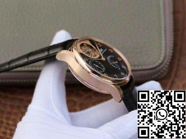 5 148 320f25f3 8a53 415c 9458 a7a7ede6de30 IWC Portuguese IW504210 Tourbillon 18K Rosegold 1:1 Best Edition Swiss automatic complicated tourbillon movement