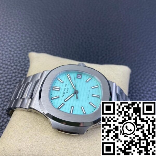 5 148 924505a5 1089 4334 8b6a a9c31657cb0d Patek Philippe Nautilus 5711/1A-018 1:1 Best Edition 3K Quadrante blu Tiffany di fabbrica