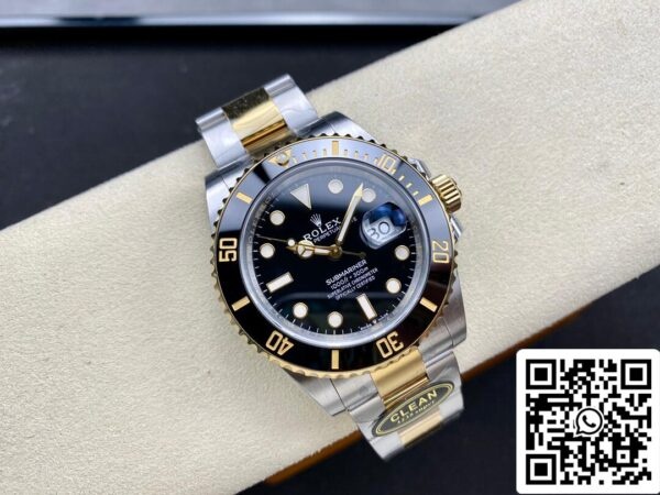 5 14 31575cd8 85f0 4447 b126 e33614514d15 Rolex Submariner M126613LN-0002 41MM 1:1 Meilleure édition Cadran noir propre d'usine