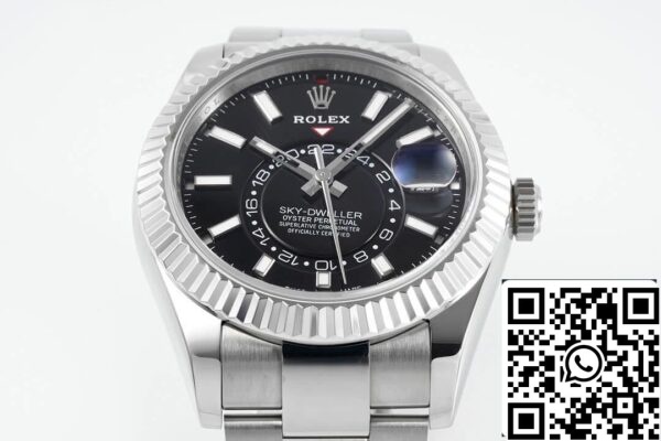 5 14 37a6731b 63fe 45f3 a139 bc4074920ff9 Rolex Sky Dweller M336934-0007 1:1 Beste Editie ZF Fabriek Zwarte Wijzerplaat