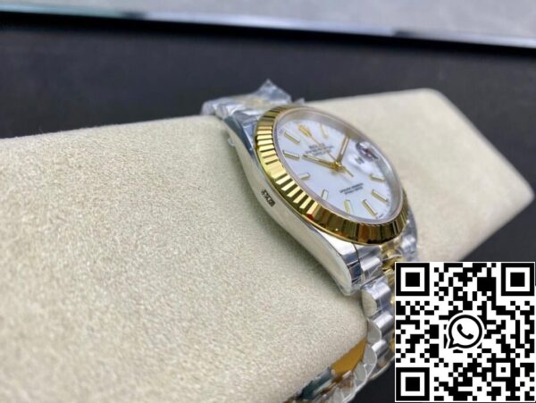 5 14 46498e7b e1f4 41c5 b495 c137ba1bc16e Rolex Datejust M126333-0016 41mm jubileumi szíj VS gyári rozsdamentes acélból készült