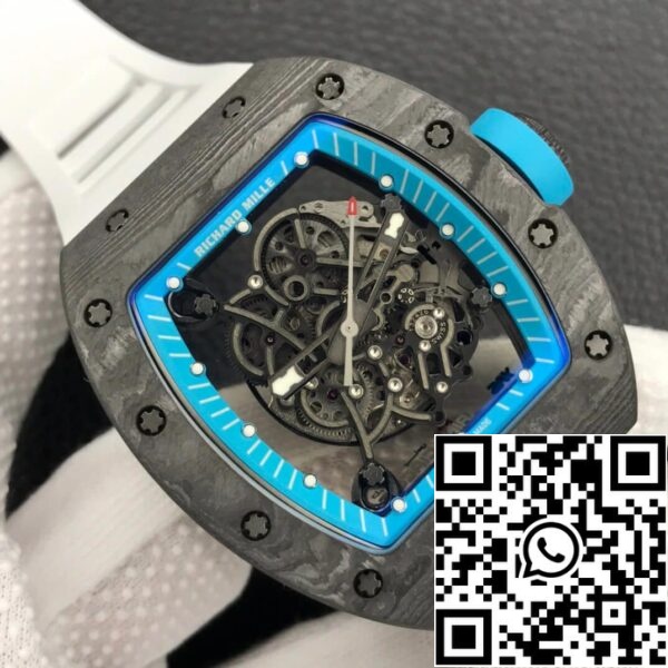 5 14 7eb251dc 4097 47de 862c c94e3d8c4dc5 Richard Mille RM055 1:1 Best Edition ZF Factory Carbon Fiber Skeleton Dial