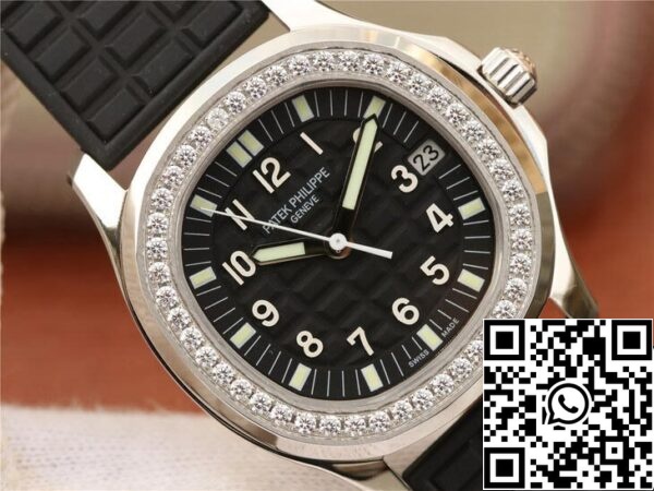 5 151 Patek Philippe Aquanaut 5067A-001 1:1 Best Edition PPF Factory Diamond Dial Black