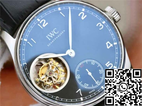 5 152 6c4b39e7 c77b 496b ad12 7b8c41ef8350 IWC Portuguese Tourbillon 1:1 Best Edition ZF Factory Black Dial