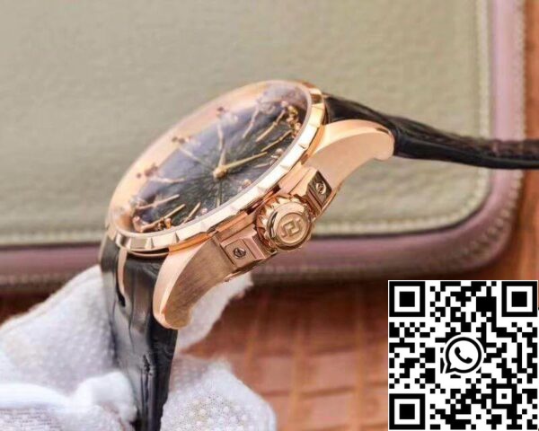 5 153 Roger Dubuis Excalibur ridders van de ronde tafel II Rddbex0511 ZF fabriek 1:1 beste uitgave Rose goud Zwitserse M9015