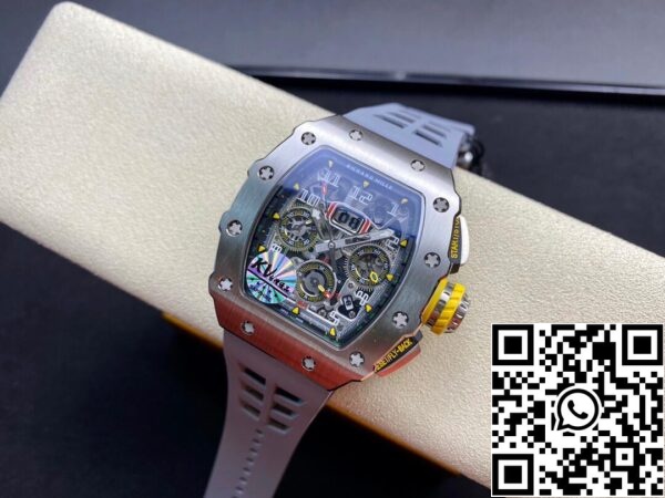 5 153 657424a2 D155 46F4 A242 BD64F72B0640 Richard Mille RM11-03 1:1 베스트 에디션 KV 팩토리 티타늄 스틸