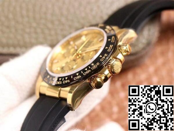 5 153 faa12ab8 266e 4d32 b5b8 a649b0202f52 Rolex Daytona M116518LN-0042 1:1 Най-доброто издание Noob Factory Champagne Dial Swiss ETA4130