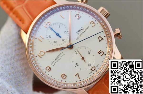 5 156 e20b8471 26d0 4c46 9bc0 d4be33ca110f IWC Portuguese ZF Factory 1:1 Best Edition Orange Strap